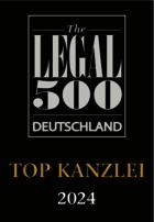 Legal 500 Deutschland: Top Kanzlei 2024